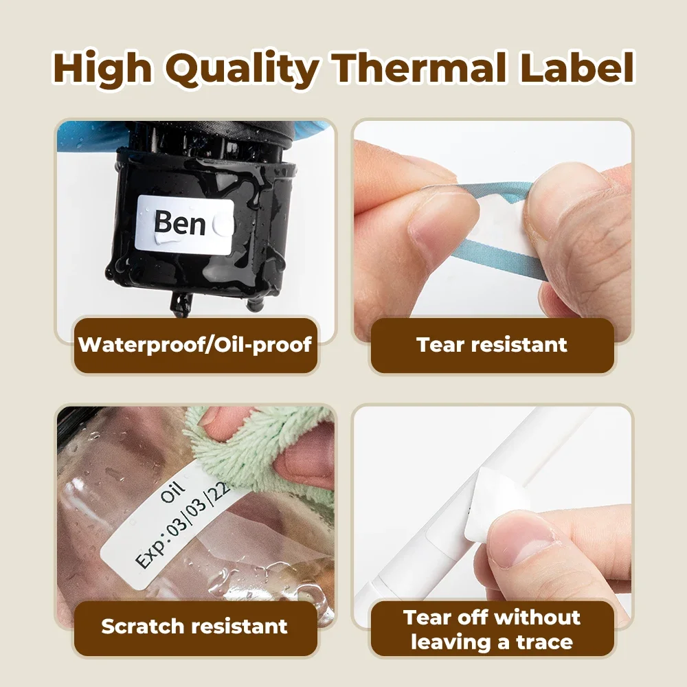 Zodzi Q30 Mini Label Printer — Pocket-Sized Thermal for Home, School & Travel - Image 5
