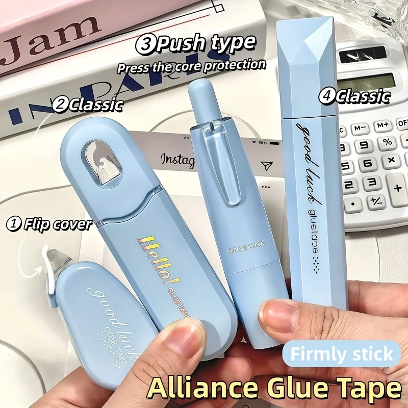 4PCS Creative double-sided dot glue, high-adhesion dot glue, suitable for handicrafts, scrapbooks, office and school supplies