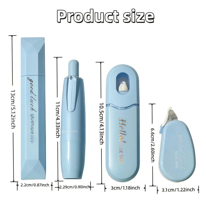 4PCS Creative double-sided dot glue, high-adhesion dot glue, suitable for handicrafts, scrapbooks, office and school supplies