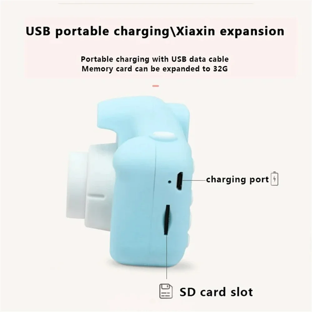 Lovely X2 Children Mini Digital Camera Can Take Pictures Video Small Camera Photography Children Birthday Gift Kids Toys for Kid