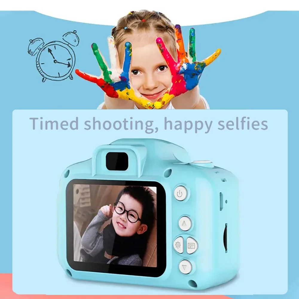 Lovely X2 Children Mini Digital Camera Can Take Pictures Video Small Camera Photography Children Birthday Gift Kids Toys for Kid