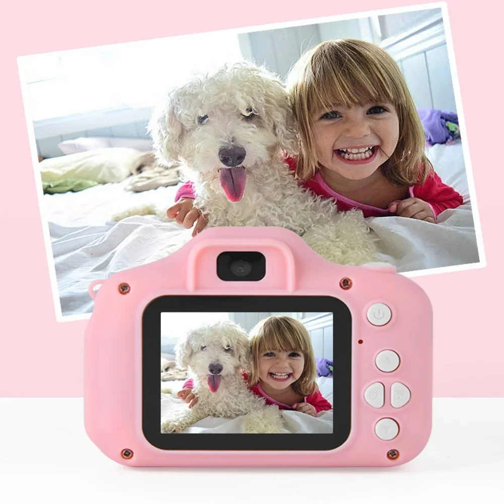 Lovely X2 Children Mini Digital Camera Can Take Pictures Video Small Camera Photography Children Birthday Gift Kids Toys for Kid