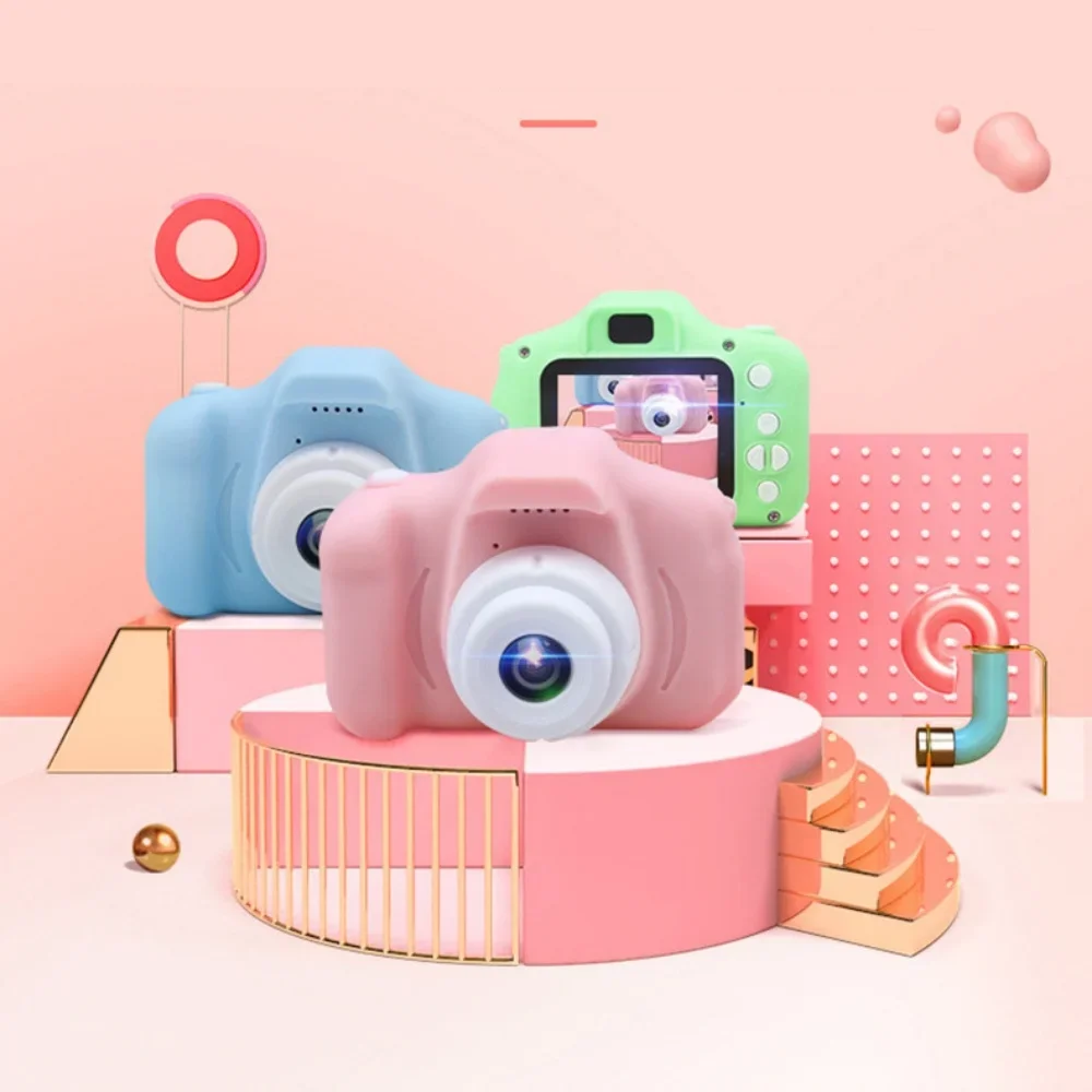 Lovely X2 Children Mini Digital Camera Can Take Pictures Video Small Camera Photography Children Birthday Gift Kids Toys for Kid
