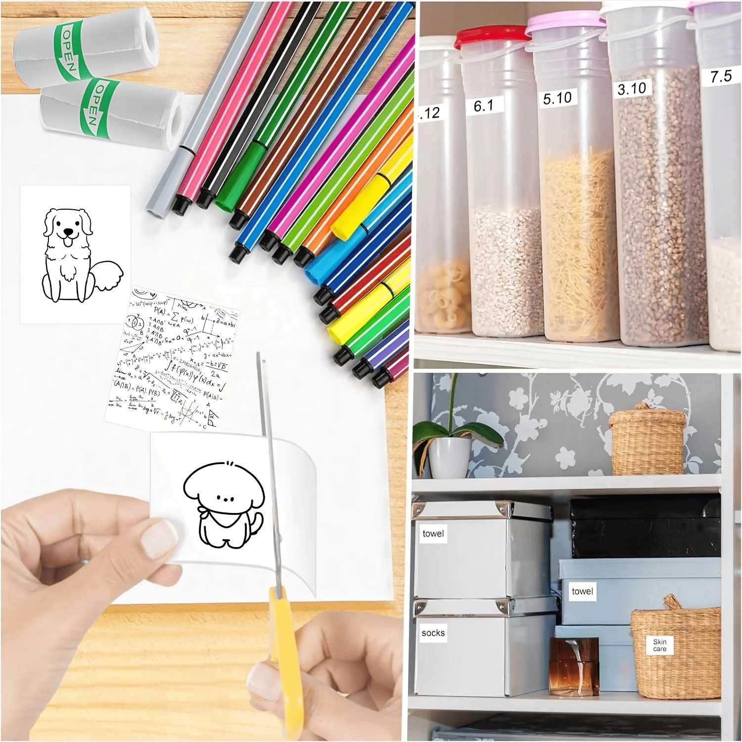 Mini Thermal Sticker Paper — 57×25mm Compact Rolls - Image 6