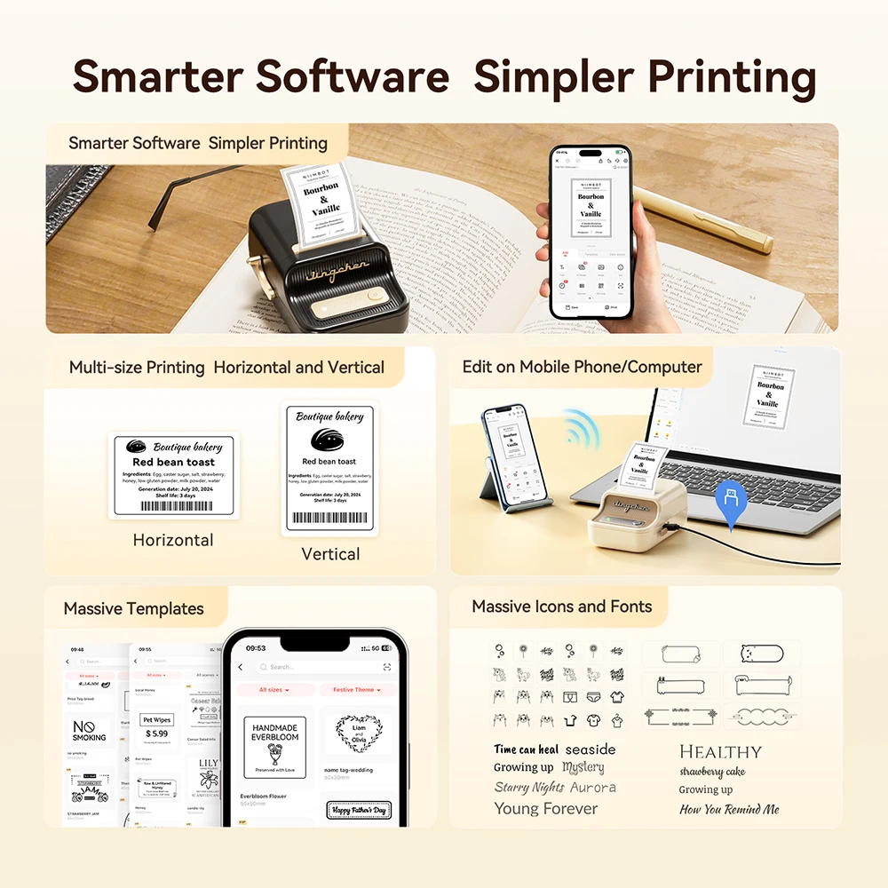 Niimbot B21 Label Printer — Bluetooth Thermal for Home & Office - Image 3